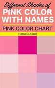 Image result for Pink Paint Color Chart