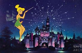 Image result for Disney Castle with Tinkerbell