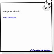 Image result for antipontificado