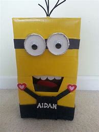 Image result for A Shoe Box Valentine of a Minion