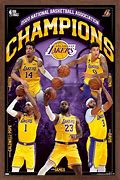 Image result for Lakers Champions All Poster