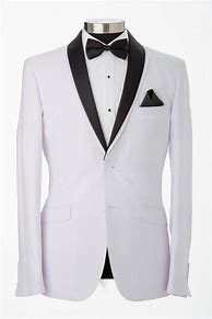 Image result for Dinner Jacket White and Black