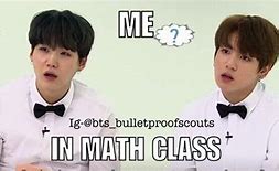 Image result for BTS Funny Math Meme