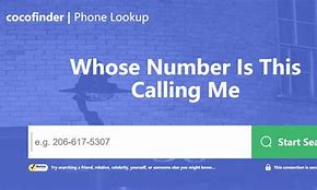 Image result for Number Lookup Who Called Me