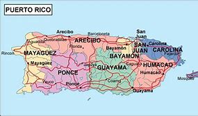 Image result for Puerto Rico Political Map