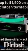 Image result for McIntosh Turntable with Dust Cover