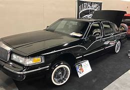 Image result for Lincoln Town Car Lowrider 1993