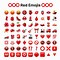 Image result for Red and Black Emoji