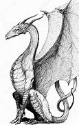 Image result for Dragon with Folded Wings