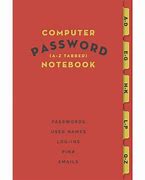Image result for Computer Password Book