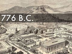 Image result for First Olympic Games in 776 BC