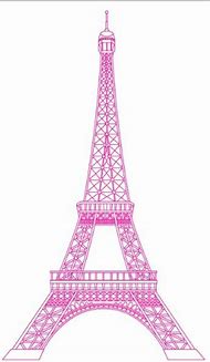 Image result for Clip Art Eiffel Tower Blossom