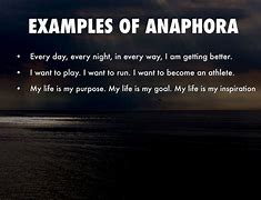 Image result for 5 Examples of Anaphora