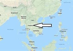 Image result for Thailand On the World Map