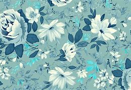 Image result for Teal Floral Design