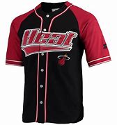 Image result for Miami Heat Baseball Jersey