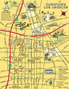 Image result for Downtown Los Angeles Tourist Map