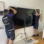 Image result for Laying Down a 85 Inch TV