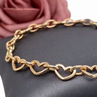 Image result for Gold Heart Bracelets for Women