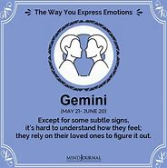 Image result for Gemini Emotions
