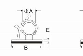 Image result for Adjustable Cable Clamps