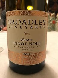 Image result for Broadley Pinot Noir Estate