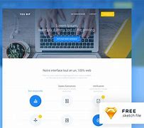 Image result for Sketch Landing Page Template
