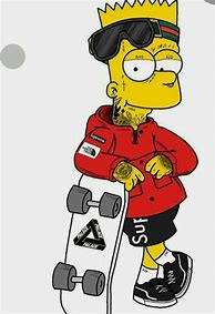 Image result for Bart Simpson Supreme Wallpapers 3D