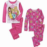 Image result for Princess Pajamas for Girls