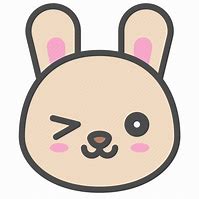 Image result for Cute Bunny Emoji
