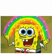 Image result for Funny Spongebob Meme Rainbow