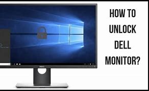 Image result for Unlock Dell Monitor