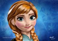 Image result for Disney Princess Anna Frozen Art