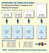 Image result for Letter Envelope Size in Cm
