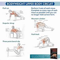 Image result for Body Weight Circuit Workout