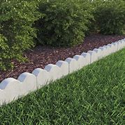 Image result for Scalloped Landscaping Garden Edging Blocks