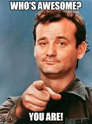Image result for Bill Murray You're Awesome Meme
