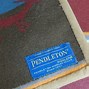 Image result for Vintage Grey and Burgundy Pendleton Blankets