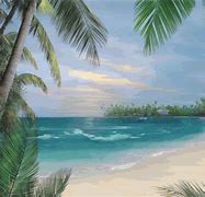 Image result for Beach Wall Mural Decals