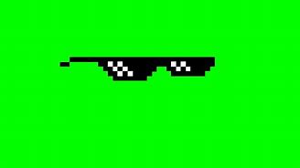 Image result for Deal with It Glasses Green screen
