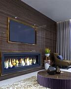 Image result for Electric Fireplace Ideas with TV Above