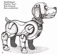 Image result for Robot Dog Sketch
