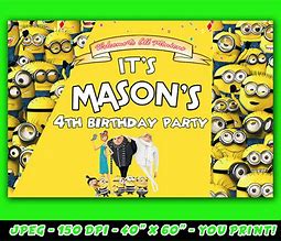 Image result for Minions Party Background