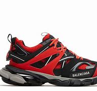 Image result for Red Balenciaga Track Shoes