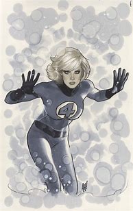 Image result for Invisible Woman Adam Hughes