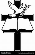 Image result for Christian Cross Bible and Dove