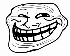 Image result for Trollface Transparent Background