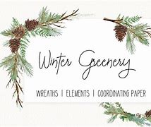 Image result for Winter Foliage Clip Art