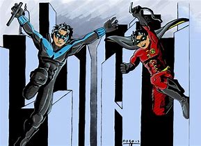 Image result for Nightwing Vs. Robin