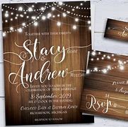 Image result for Country Wedding Invites